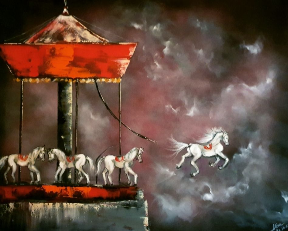 ArteDiAlina.com painting: Taste of freedom